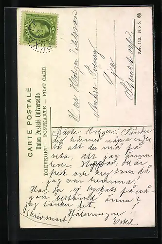 AK Kinder bemalen Eier zu Ostern