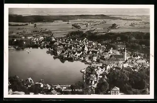 AK Waldsee i. Württ., Ortsansicht bei Tag