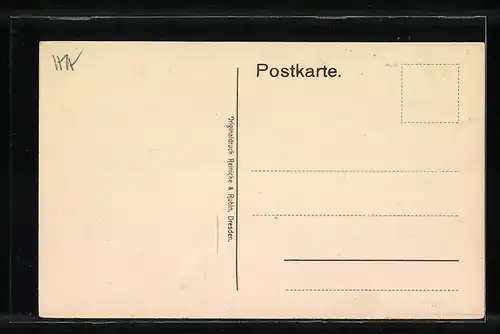 AK Villingen, Totalansicht mit Fernblick