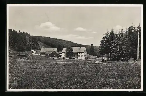 AK Hermsdorf /Erzgeb., Jugendherberge Gimmlitztal