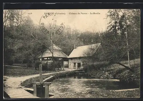 AK Danvou, Château du Perron, Le Moulin