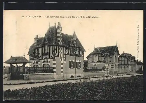 AK Luc-sur-Mer, Les nouveaux Chalets du Boulevard de la Republique