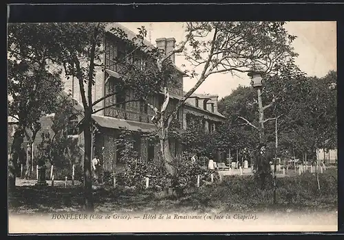 AK Honfleur, Hôtel de la Renaissance