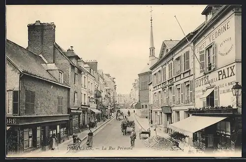 AK Honfleur, La Rue Prémord