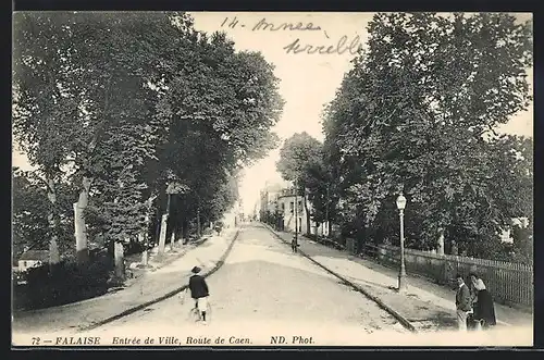AK Falaise, Entrée de Ville, Route de Caen