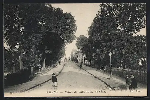 AK Falaise, Entrée de Ville, Route de Caen