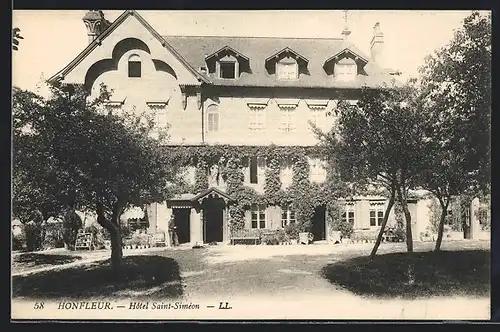AK Honfleur, Hotel Saint-Simeon