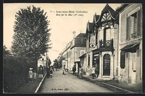 AK Luc-sur-Mer, Rue de la Mer