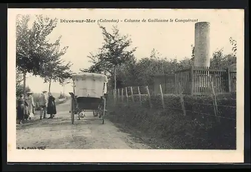 AK Dives-sur-Mer, Colonne de Guillaume le Conquerant