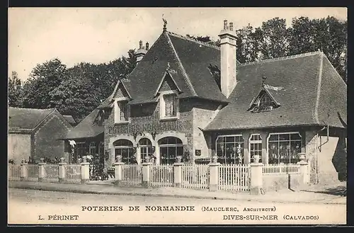 AK Dives-sur-Mer, Poteries de Normandie