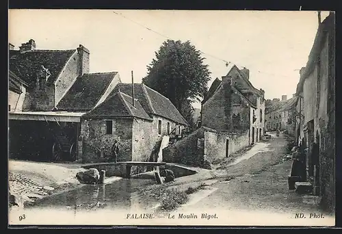 AK Falaise, le Moulin, Bigot