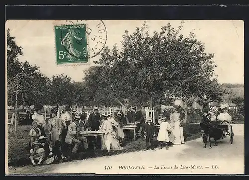 AK Houlgate, la Ferme du Lieu-Marot