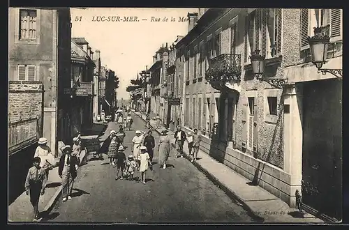 AK Luc-sur-Mer, Rue de la Mer