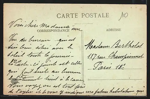 AK La Cambe, La Poste