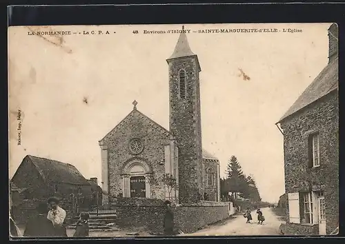 AK Sainte-Marguerite-d`Elle, L`Eglise