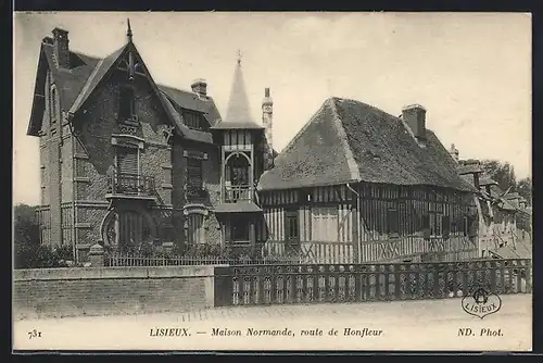 AK Lisieux, Maison Normande, route de Honfleur