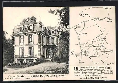 AK Ouilly-du-Houlley, Villa du Clos Gallet
