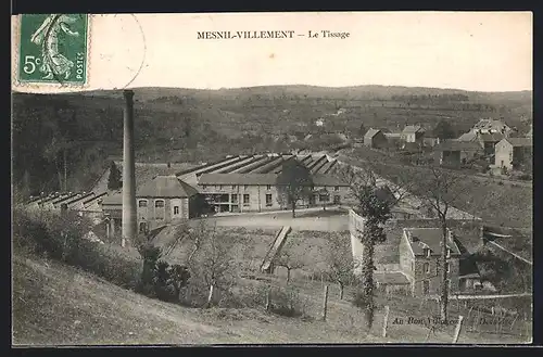 AK Mesnil-Villement, Le Tissage