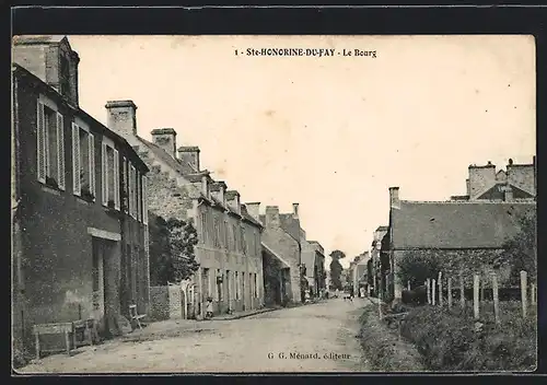 AK Ste-Honorine-du-Fay, Le Bourg