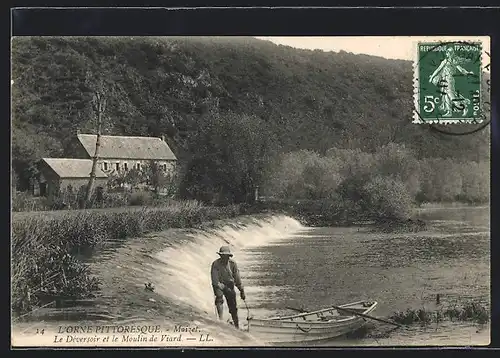 AK Maizet, Le Déversoir et le Moulin de Viard