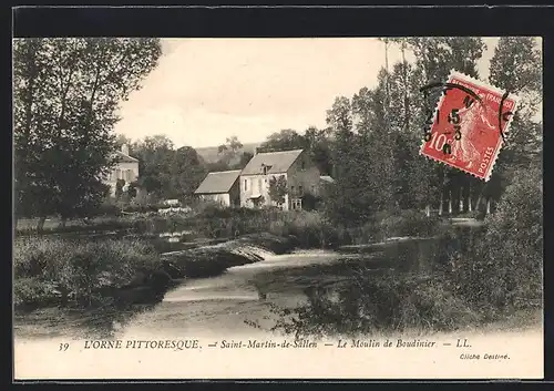 AK Saint Martin de Sallen, Le Moulin de Boudinier