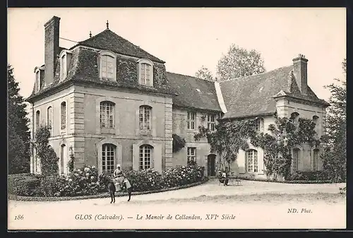 AK Glos, Le Manoir de Collandon, XVIe Siècle