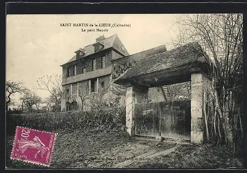 AK Saint-Martin-de-la-Lieue, le petit Manoir