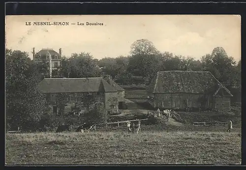 AK Le Mesnil-Simon, Les Douaires