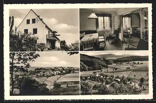 AK Meiborssen, Hotel-Fremdenheim Boeckler, Ortsansicht