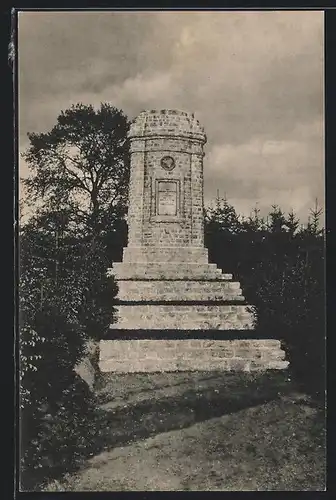 AK Bockenem, Kriegerdenkmal, Erinnerung an die Einweihung 1923