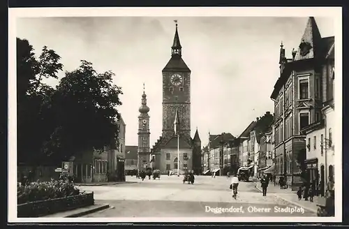AK Deggendorf, Oberer Stadtplatz