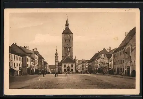 AK Deggendorf, Oberer Stadtplatz