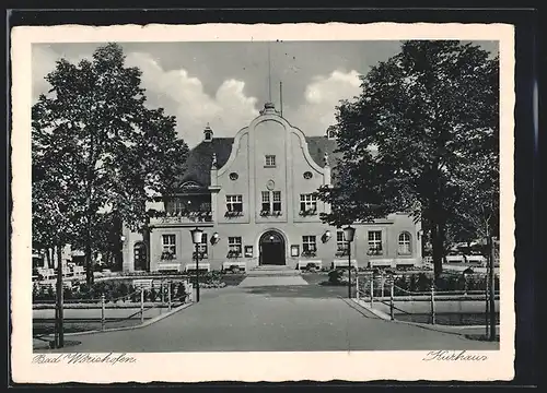 AK Bad Wörishofen, Platz vor dem Kurhaus