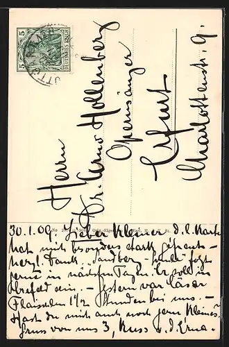 AK Stuttgart, Häuser an der Geissstrasse