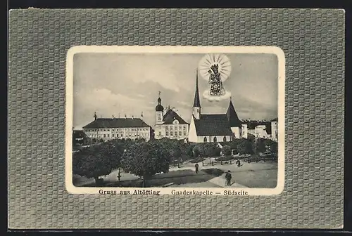 AK Altötting, Gnandenkapelle, Gnadenbild