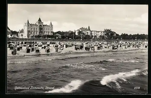 AK Zinnowitz, Blick auf den Strand