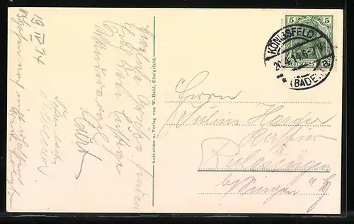 AK Königsfeld, Ortspanorama