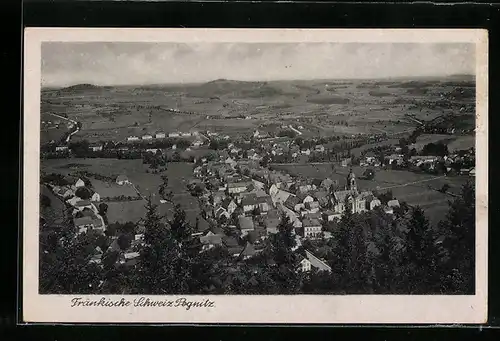 AK Pegnitz /Fränk. Schweiz, Ortsansicht bei Tag