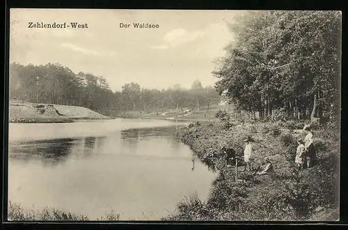 AK Berlin-Zehlendorf-West, Der Waldsee