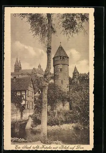 AK Fritzlar, Blick auf Dom