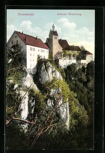 AK Werenwag /Donautal, Am Schloss Werenwag