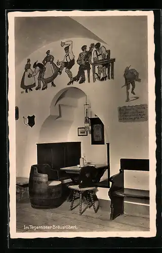 AK Tegernsee, Im Restaurant Tegernseer Bräustüberl