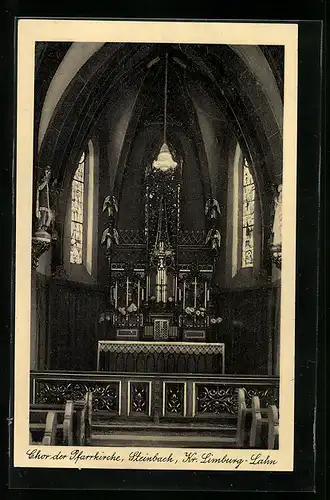 AK Steinbach /Kr. Limburg-Lahn, Chor der Pfarrkirche