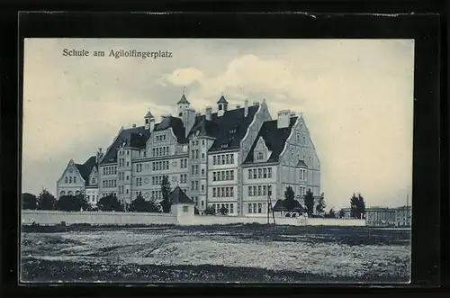 AK München, Schule am Agilolfingerplatz