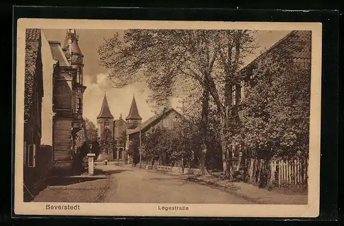 AK Beverstedt, Häuser in der Logestrasse