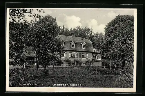 AK Alexisbad, Hotel Haus Waldkrone