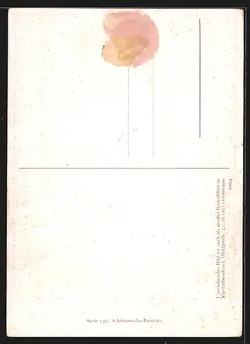 AK Portrait Wolfgang Amadeus Mozart