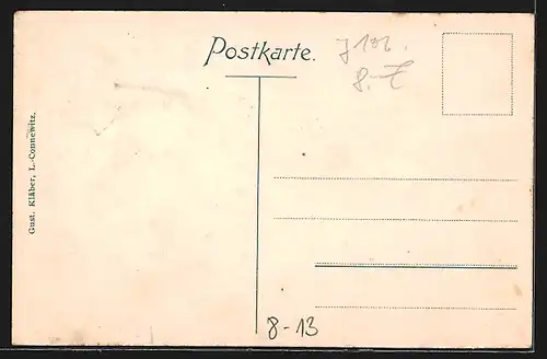 AK Gruss von den Leipziger Humor-Sängern, Musiker