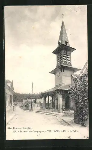 AK Vieux-Moulin, l'Église