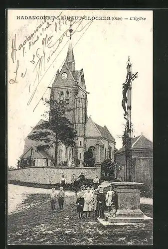 AK Hadancourt-le-Haut-Clocher, l'Eglise